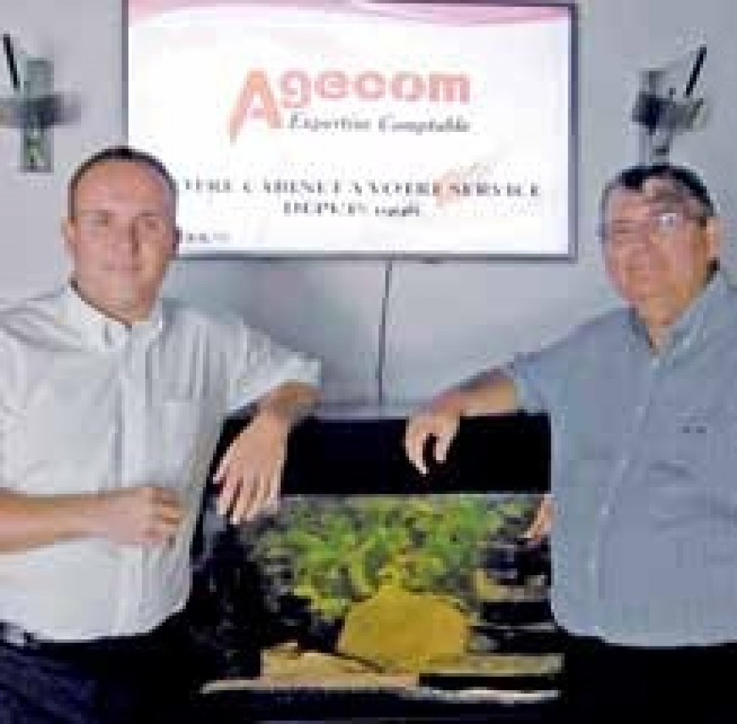 Émilien Poirson et Bertrand Beisbardt à la tête d’Agecom, créé en 2006.