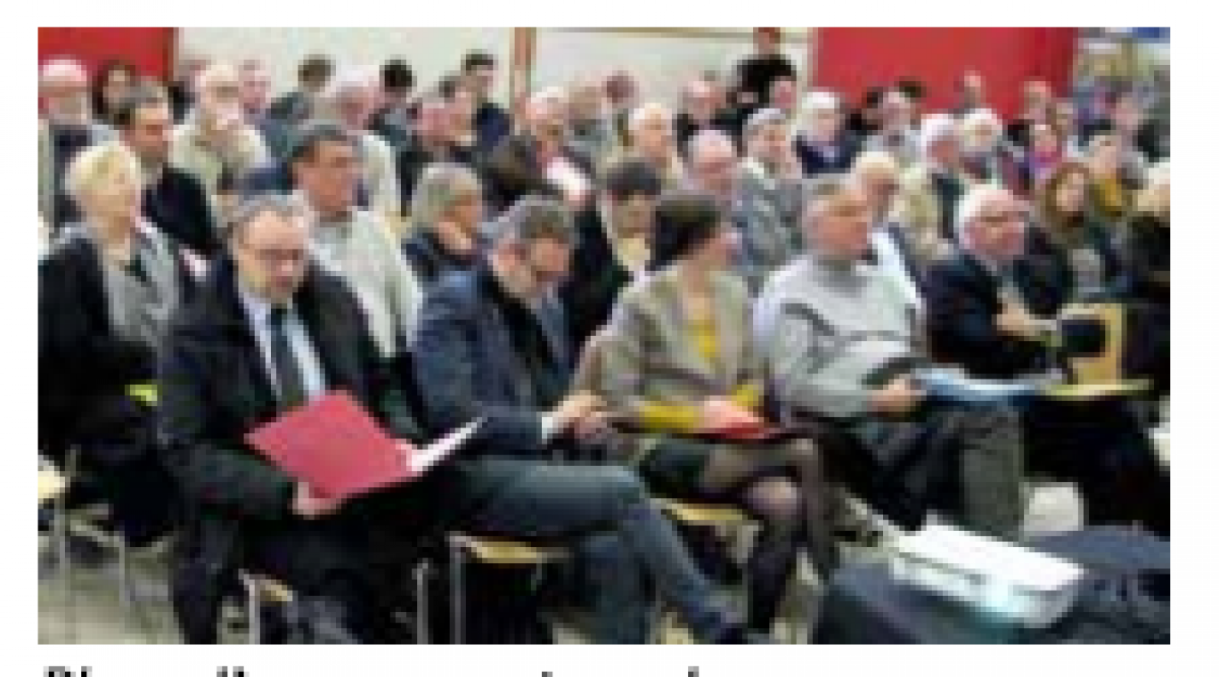Plus d’une centaine de personnes ont assisté à la présentation du projet de territoire du Pays Terres de Lorraine le 25 avril à Blénod-lès-Toul. 