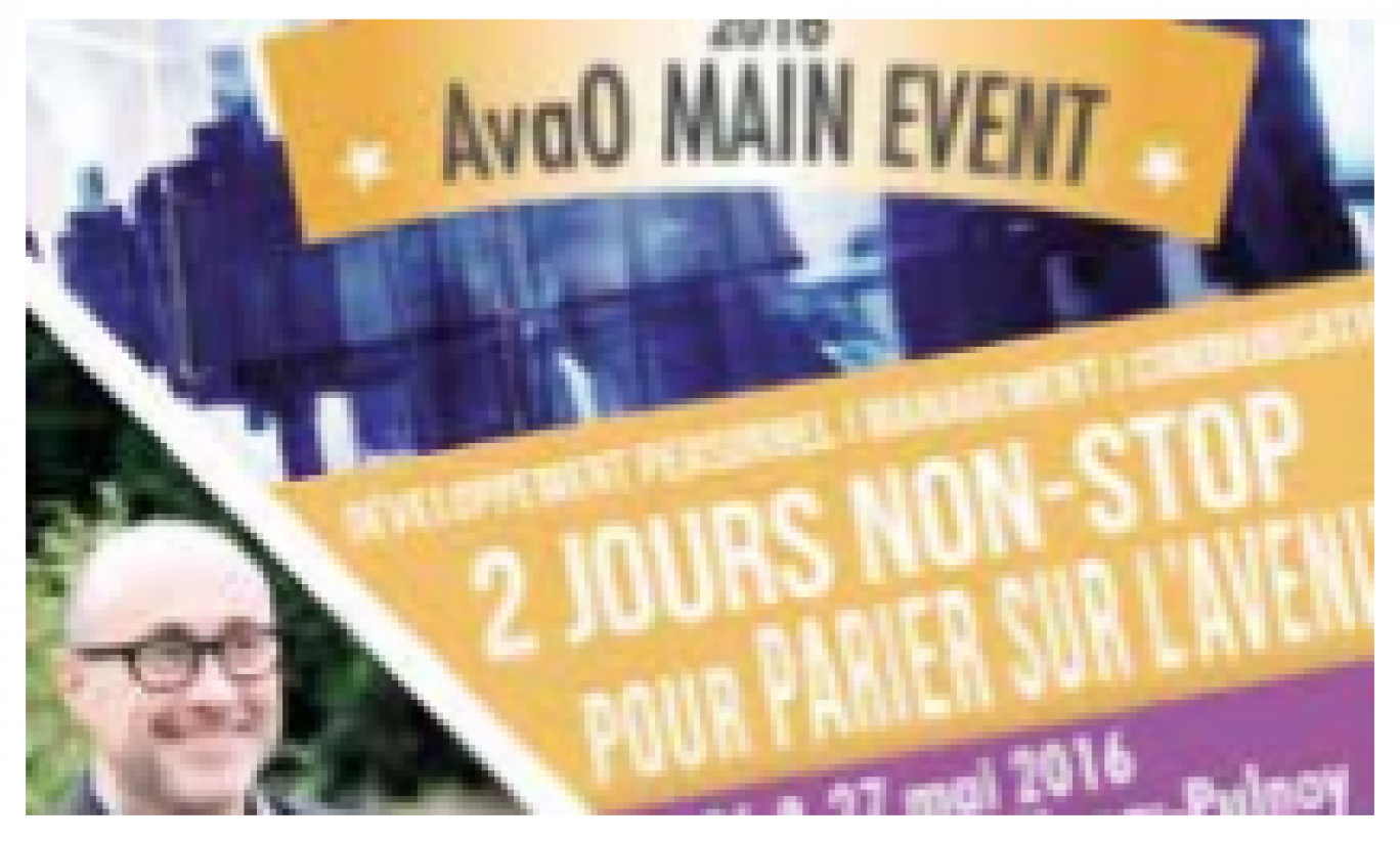 AvaO Main Event, une autre approche de la formation à découvrir les 26 et 27 mai au Garden Golf de Nancy-Pulnoy. 