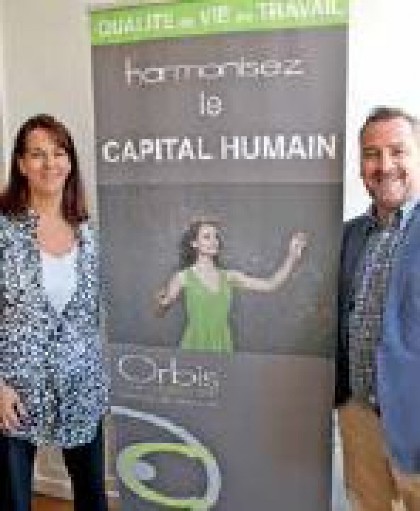 Sophie et Bruno Chaudre d’Orbis Consultants à Nancy s’affichent comme «des agitateurs de ressources».