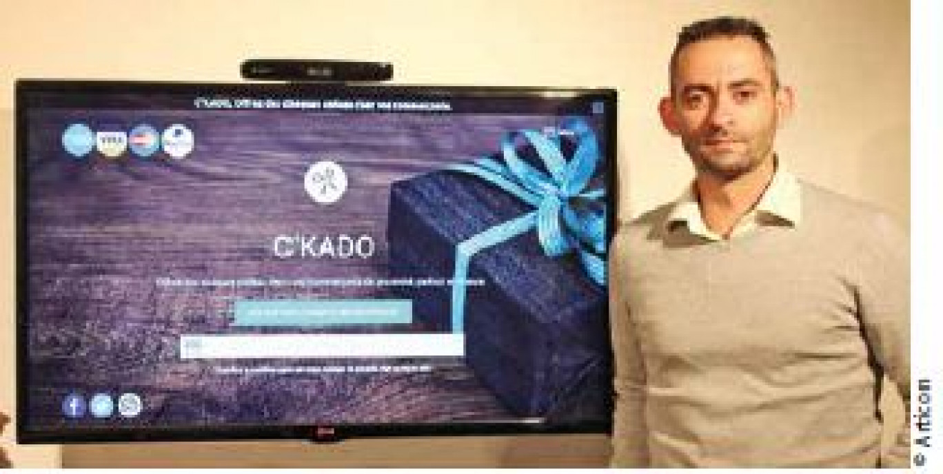 Cédric Caron a lancé fin novembre la première plateforme française de chèques cadeaux en ligne dédiée aux commerçants de proximité.