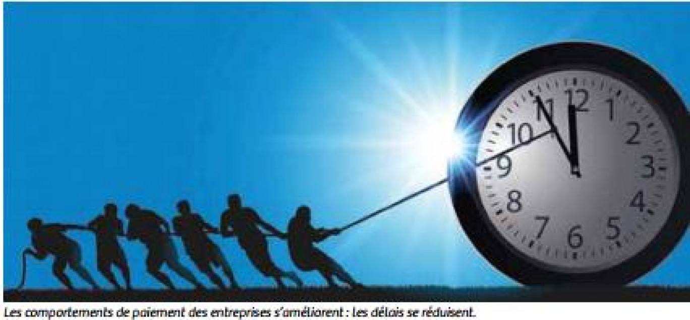 Enfin sous les 11 jours ! Les retards de paiement au plus bas