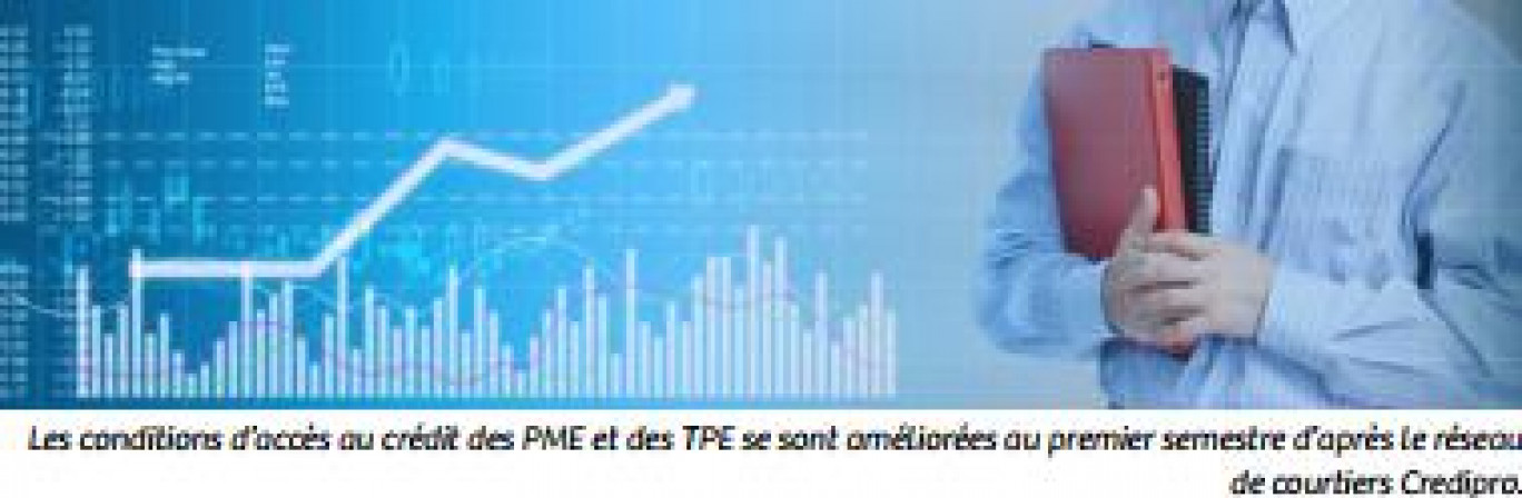 L’accès au crédit des TPE et PME s’améliore, d’après Credipro