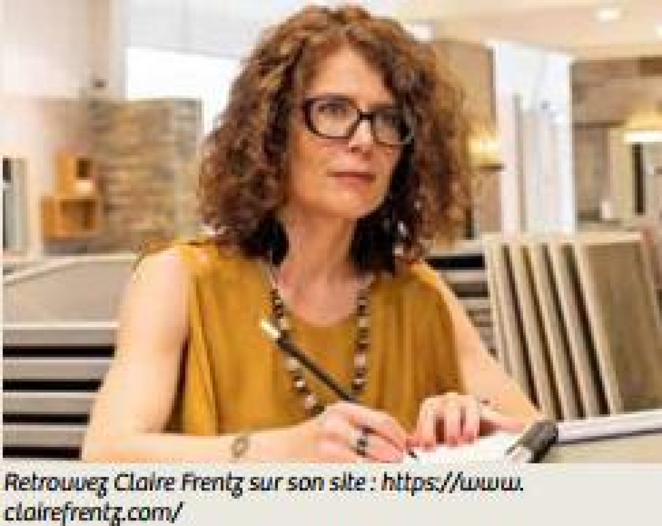 Claire Frentz : Créatrice d’ambiances !