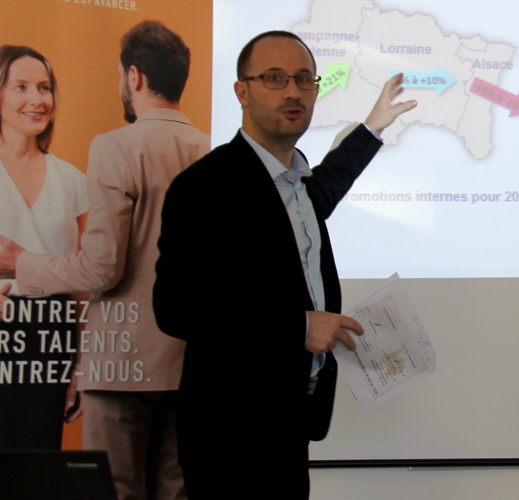 «L’embellie est générale mais des tensions de recrutement sur certaines fonctions sont bien présentes», assure Thierry Rouchon, responsable du centre Apec à Nancy.