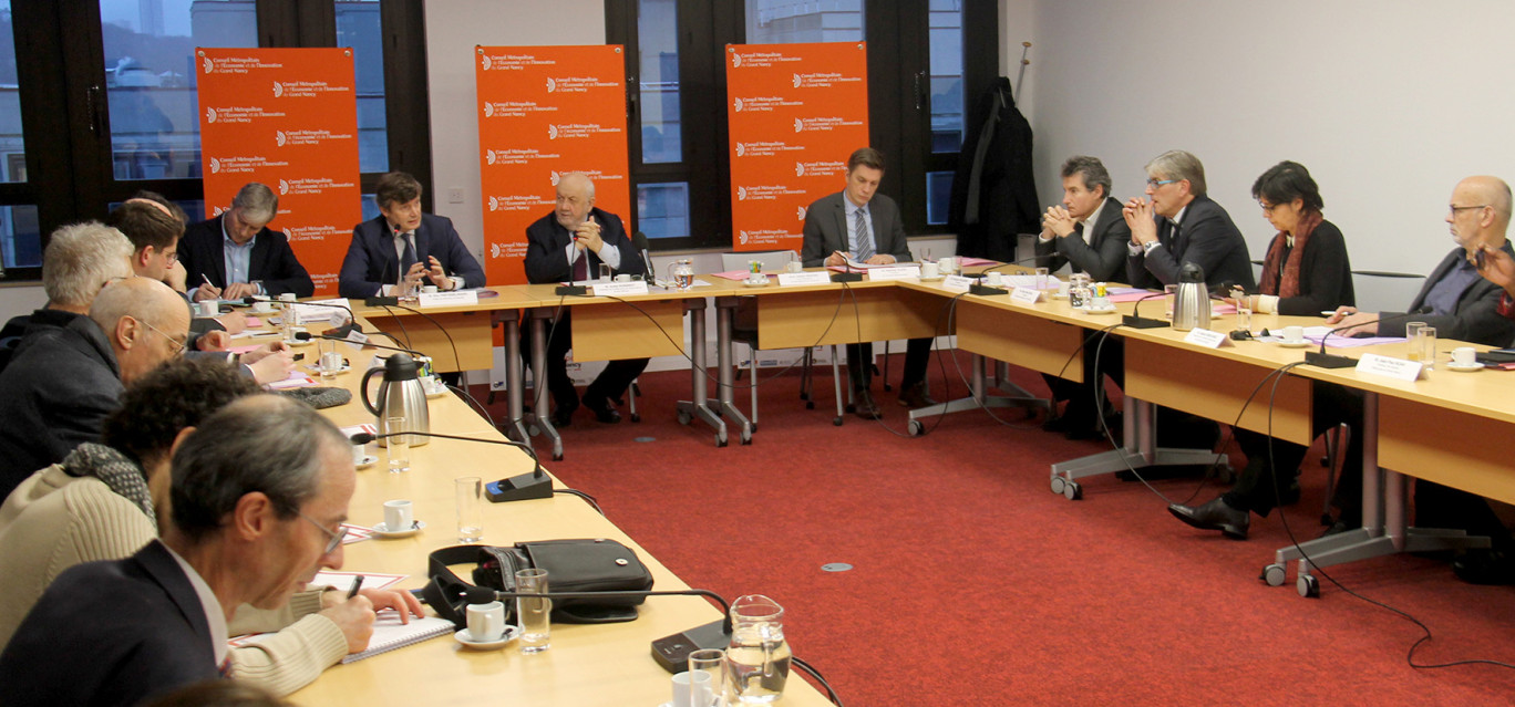 Le Conseil métropolitain de l’économie et de l’innovation du Grand Nancy rassemble l’ensemble des acteur publics en charge du développement économique.