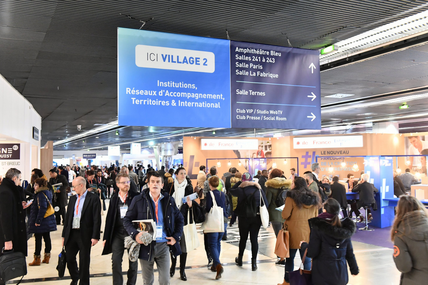 Les territoires étaient présents à la dernière édition du Salon des Entrepreneurs, début février, à Paris. 