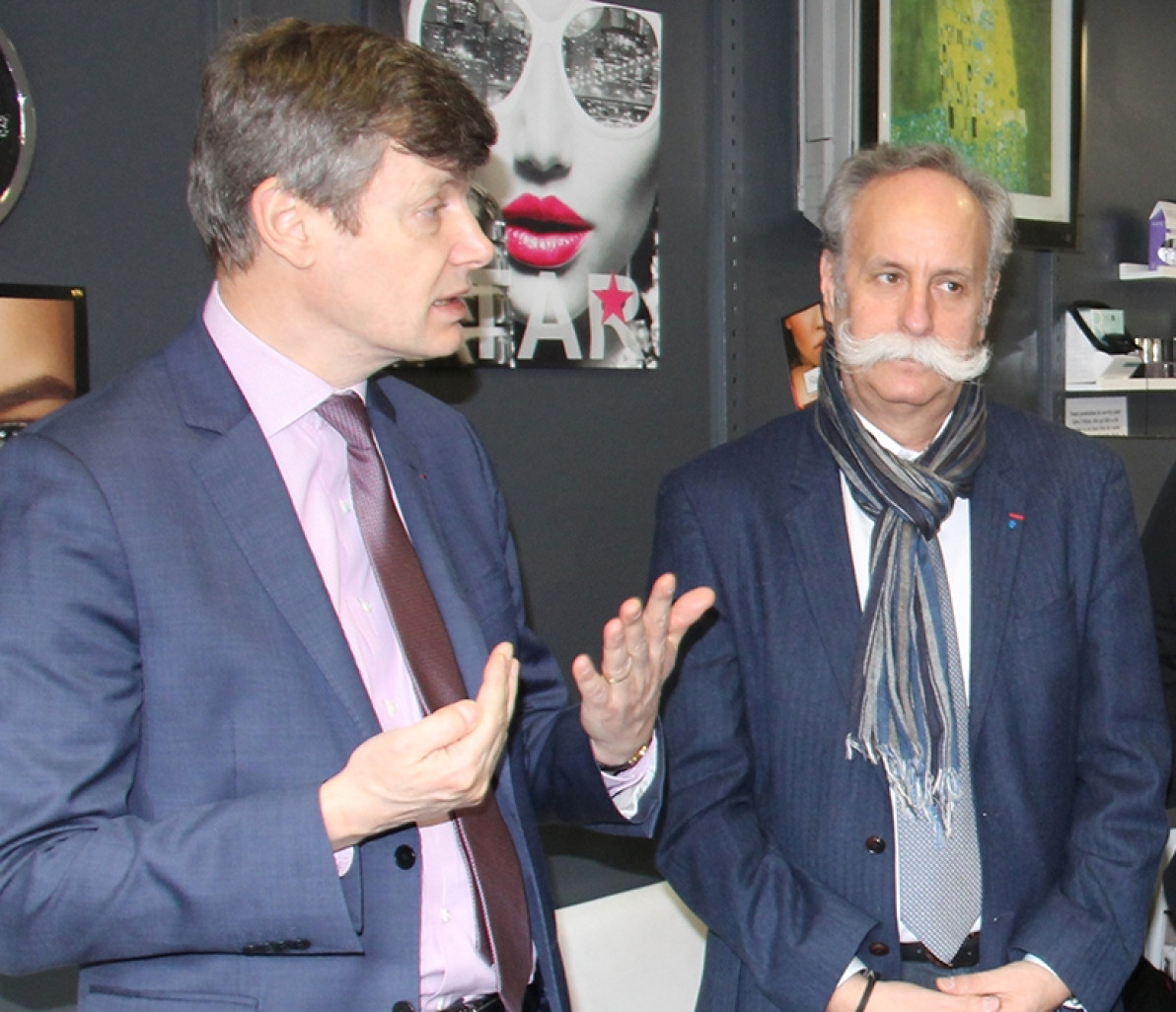 Visite de terrain le 5 mars à Nancy avec le préfet de Meurthe-et-Moselle et le président de la CMA Grand Est.