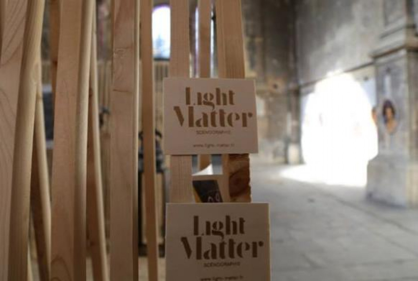 Light Matter : La scénographie avec un brin de poésie