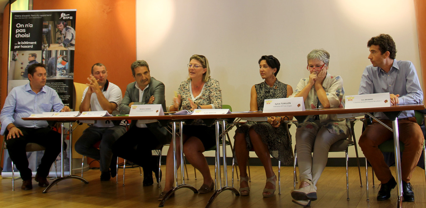 Les principaux partenaires du salon Habitat et Bois, du 20 au 24 septembre à Épinal, ont présenté la 39e édition à la Fédération du BTP des Vosges.