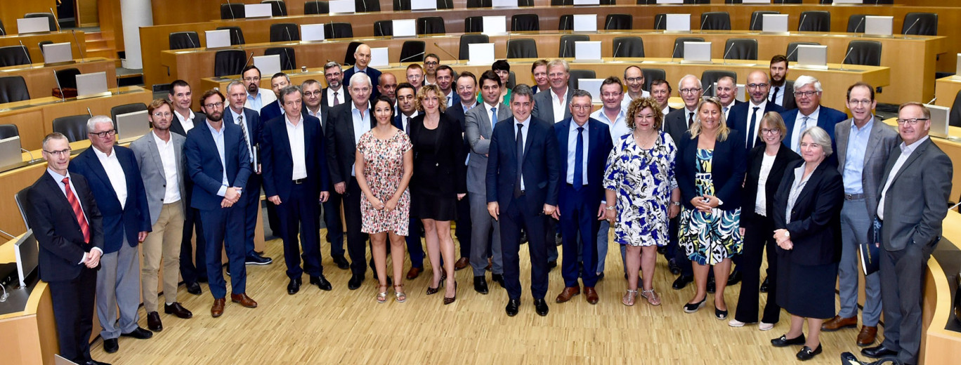 Le Club ETI Grand Est vient d’être lancé à la Maison de la Région à Strasbourg le 18 septembre.
Crédit photo : Stadler Région Grand Est