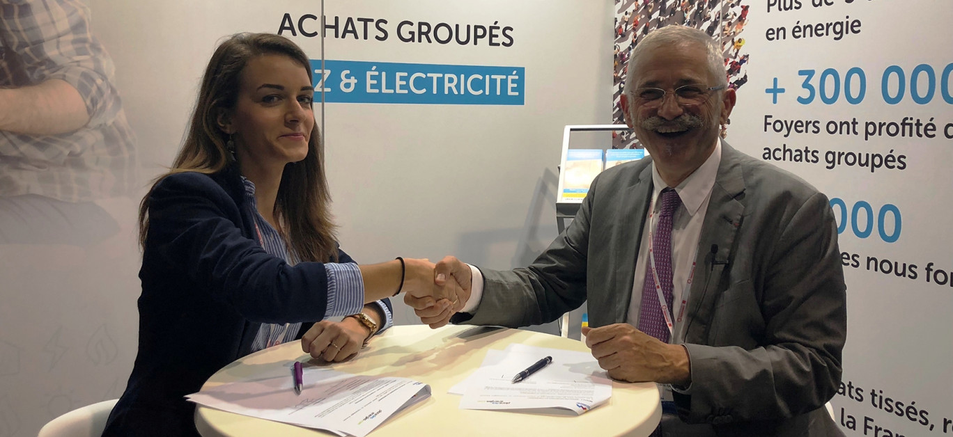 Denis Rambaud, le président de l’Union régionale HLM Grand Est vient de signer une convention avec le courtier en énergie Place des Énergies.