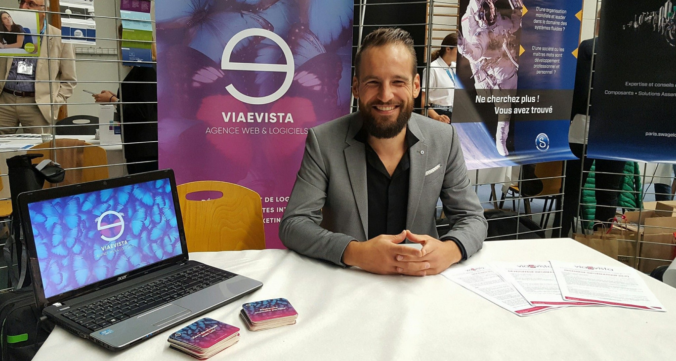 Romain Manneville est le directeur de l’agence Viaevista.