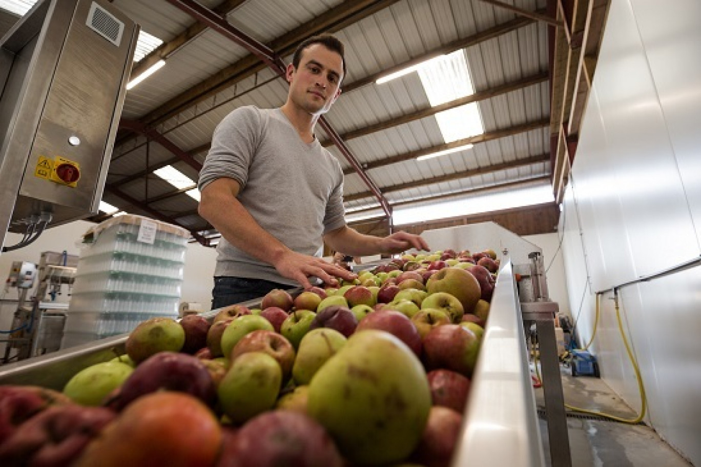 Pour 250 kg de fruits, il est possible de repartir avec le jus de ses propres fruits.