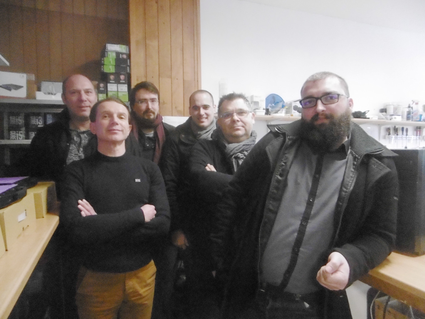 L’équipe de Lorraine Synergie Informatique.