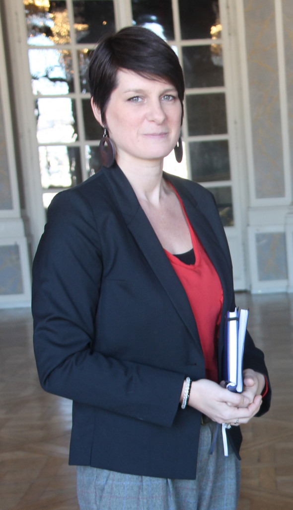 Céline Le Toux, bretonne d’origine, est la nouvelle développeuse du commerce de centre-ville à Nancy. 