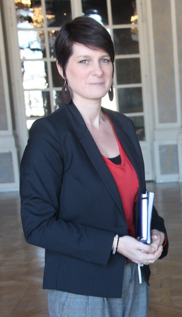 Céline Le Toux, bretonne d’origine, est la nouvelle développeuse du commerce de centre-ville à Nancy.