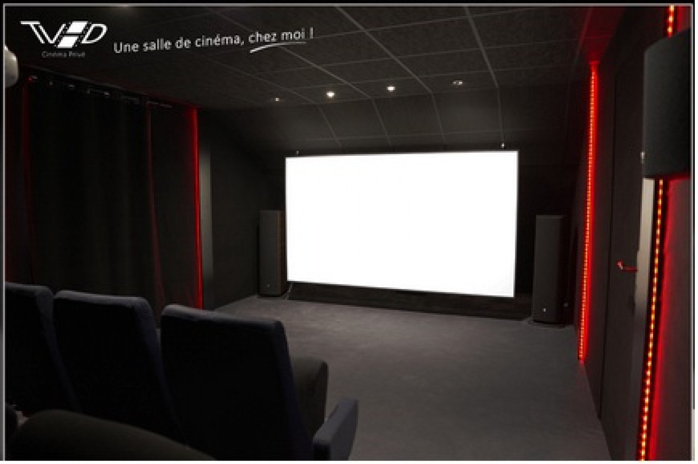 TVHD Cinéma privé : une salle de cinéma chez soi