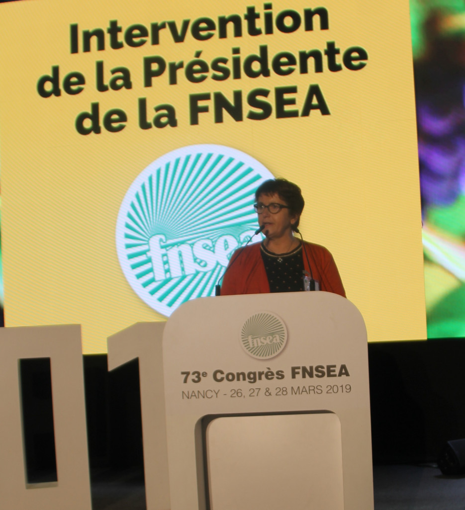 «Les agriculteurs sont attachés à l’Union européenne», assure Christiane Lambert, la présidente de la FNSEA à l’occasion du congrès national de sa fédération la semaine dernière à Nancy.