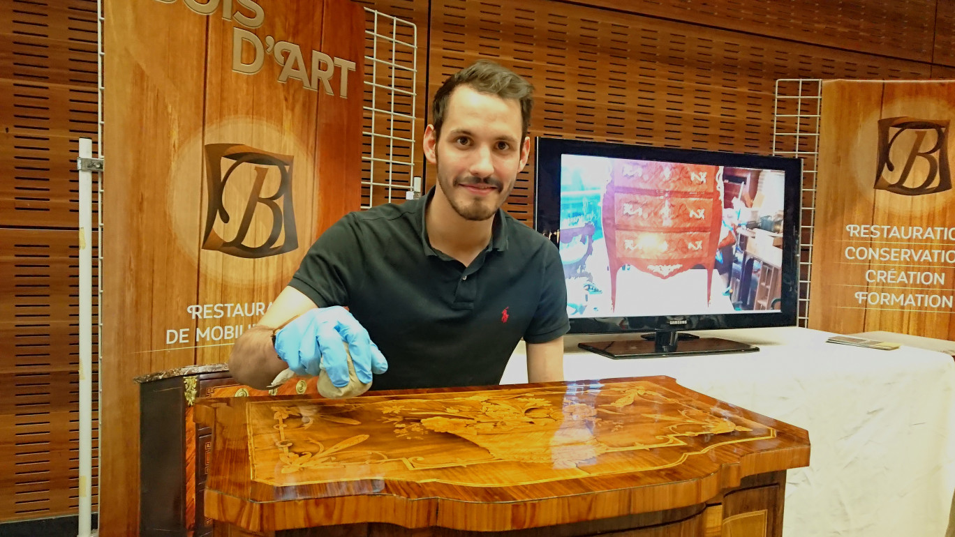 Simon Beaudart est un passionné de mobilier d’art.