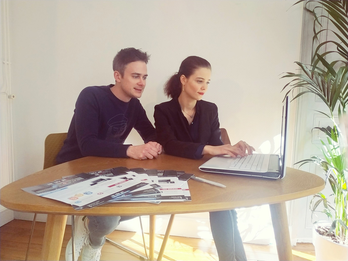 Laura Malet et Matthieu Hermann ont lancé leur entreprise au printemps 2018.