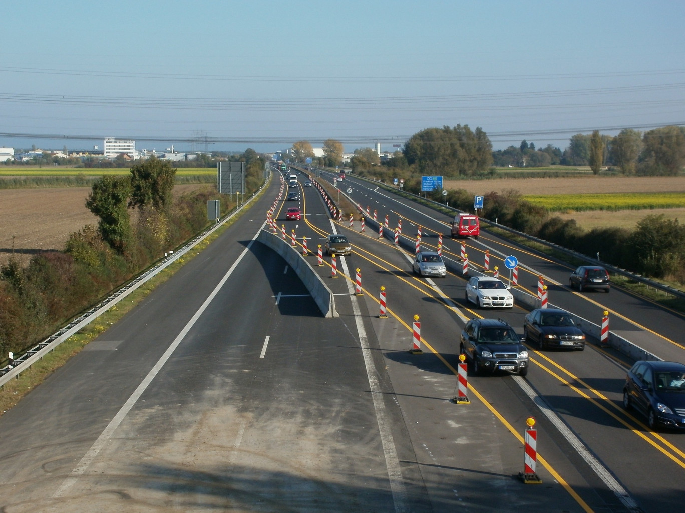 L’autoroute A 31 : travaux de réparation à hauteur de Yutz