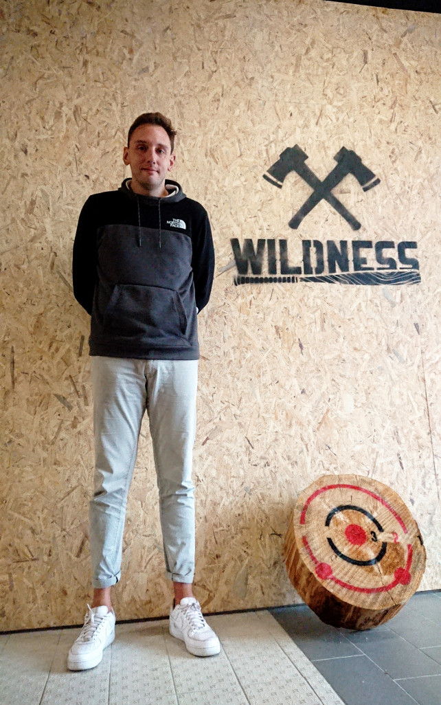 Julien Bestron, ex-basketteur pro, aujourd’hui patron de Wildness Nancy.