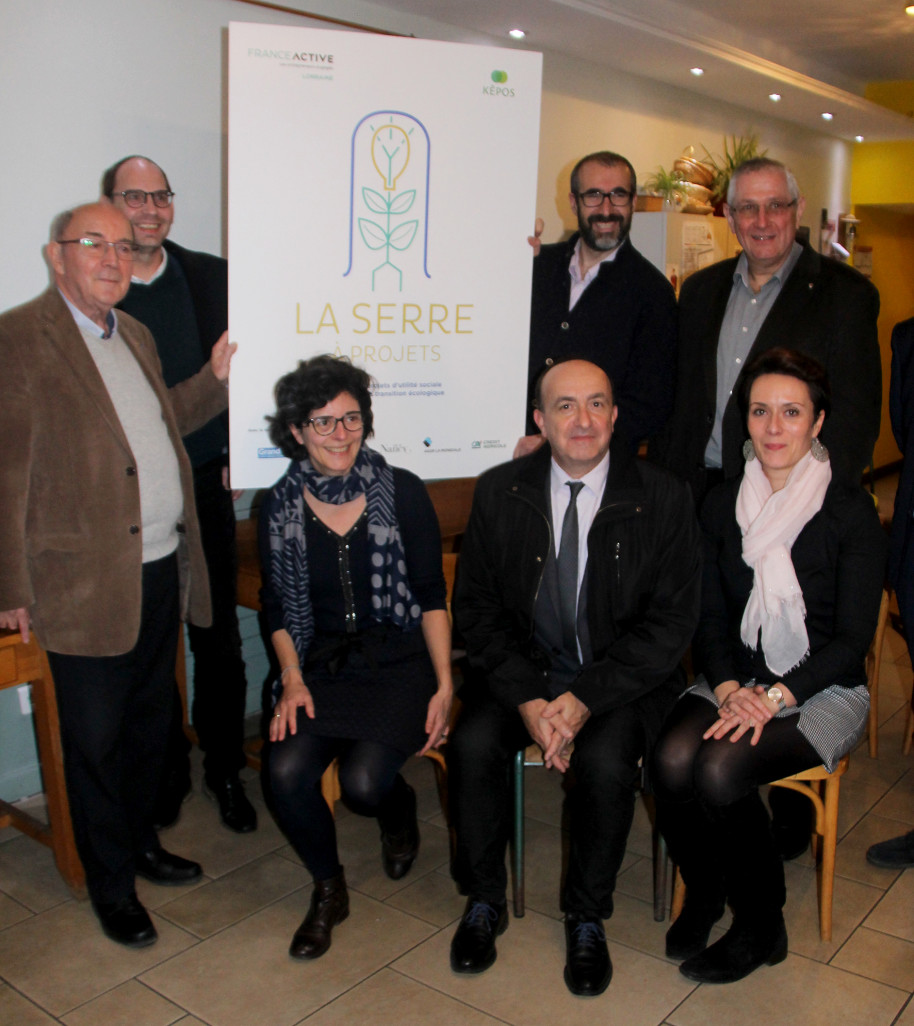 Le dispositif La Serre à Projets vient d’être lancé officiellement le 27 septembre dernier par France Active Lorraine et la SCIC Kèpos et leurs partenaires.