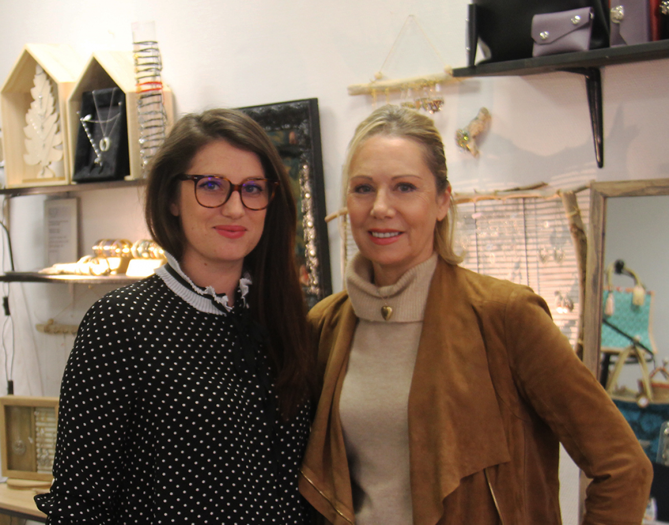 Laure Glory et sa mère Sophie viennent d’ouvrir «Les Filles de la Place », une boutique de créateurs pas comme les autres du côté de la place des Vosges à Nancy.
