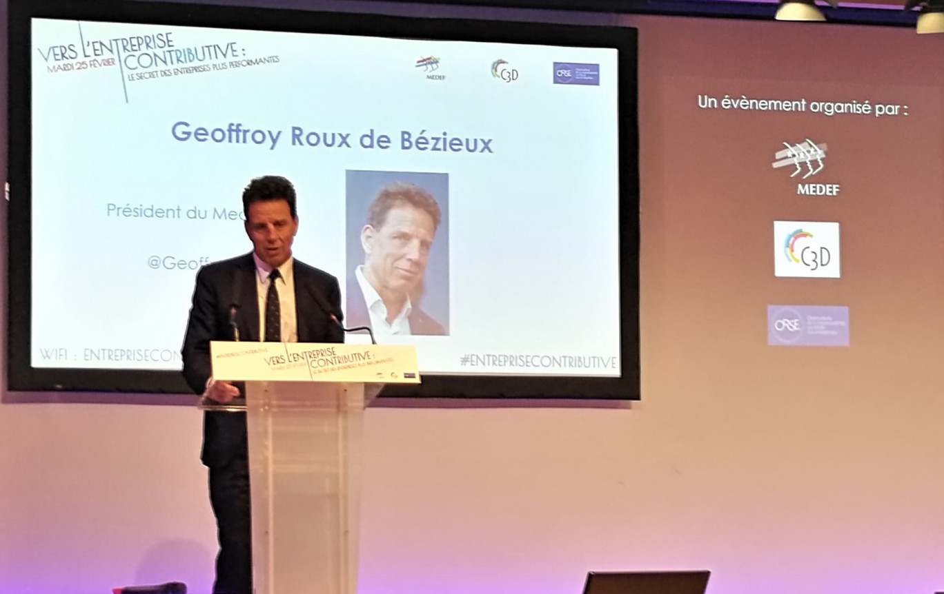 © : Miren Lartigue
«Il faut emmener l’ensemble des fédérations et des entreprises membres de ces fédérations dans cette démarche d’entreprise contributive.»