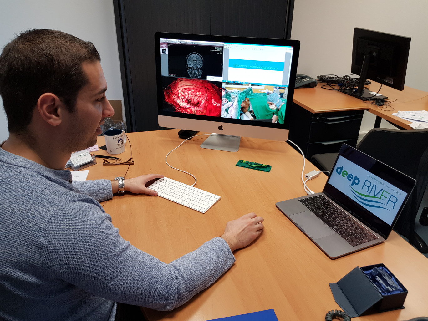 Amine Chaabouni, fondateur de Deep River.