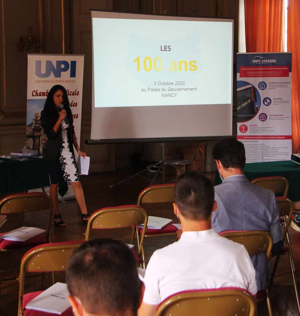 L’UNPI Lorraine a présenté les différents événements de son centenaire annoncé le 3 octobre prochain au Palais du Gouvernement à Nancy.