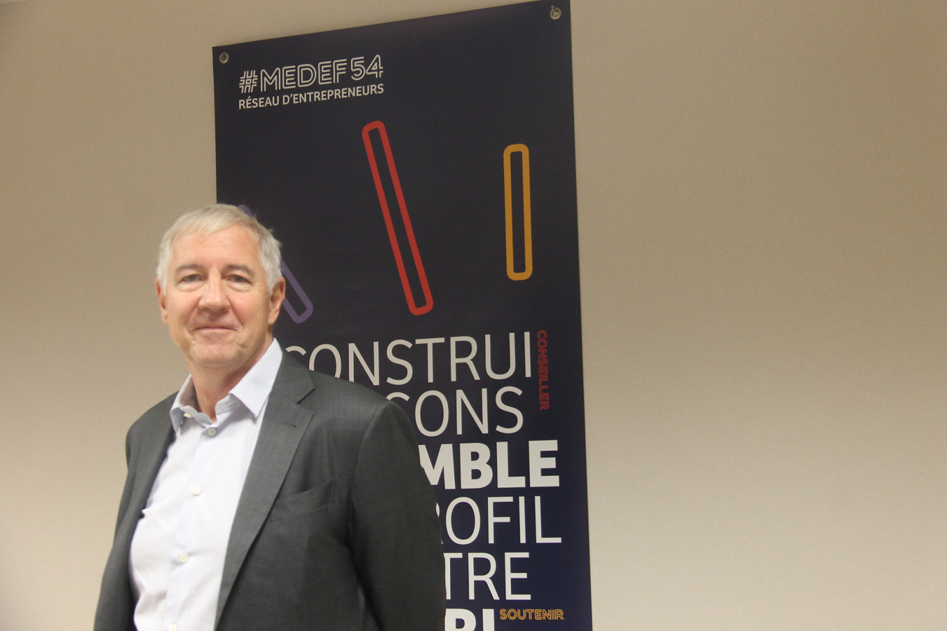 Gilles Caumont, président d’Adista, vient d’être élu président du Medef de Meurthe-et-Moselle le 19 octobre dernier.