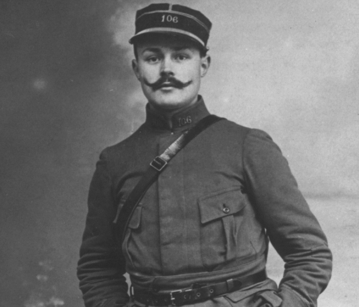 Maurice Genevoix, cinq jours avant le début de la bataille des Éparges, 12 février 1915. © Famille Genevoix