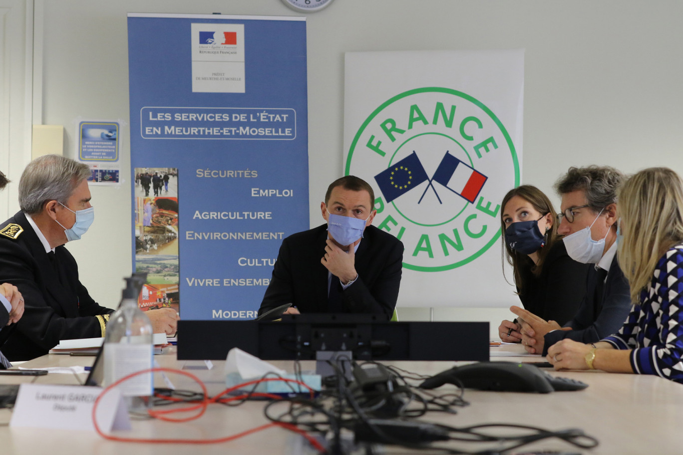 © : Préfecture de Meurthe-et-Moselle
Olivier Dussopt, ministre chargé des Comptes publics, a participé à une réunion de travail avec les acteurs économiques le 9 novembre dernier à Nancy. 
