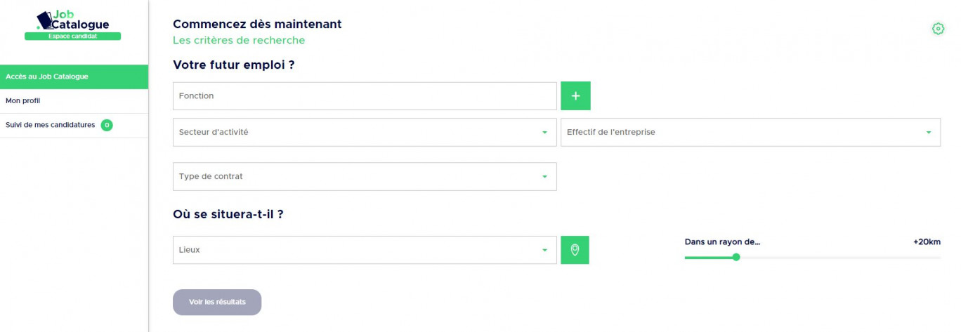 JobCatalogue : le nouveau gestionnaire des candidatures spontanées.