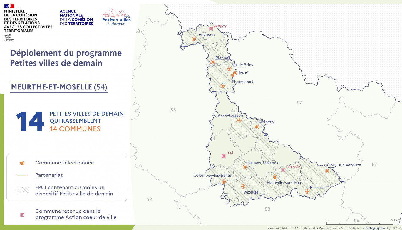 Petites villes de demain : 14 communes sélectionnées