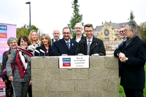 Le Pôle Formation UIMM Lorraine pose la première pierre de son futur site de Bar-le-Duc