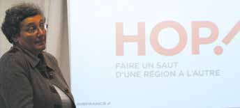 «L’aéroport de Metz-Nancy Lorraine constitue une base importante de notre réseau», assure Hélène Abraham, la directrice générale adjointe de la compagnie aérienne Hop. «L’aéroport de Metz-Nancy Lorraine constitue une base importante de notre réseau», assure Hélène Abraham, la directrice générale adjointe de la compagnie aérienne Hop.
